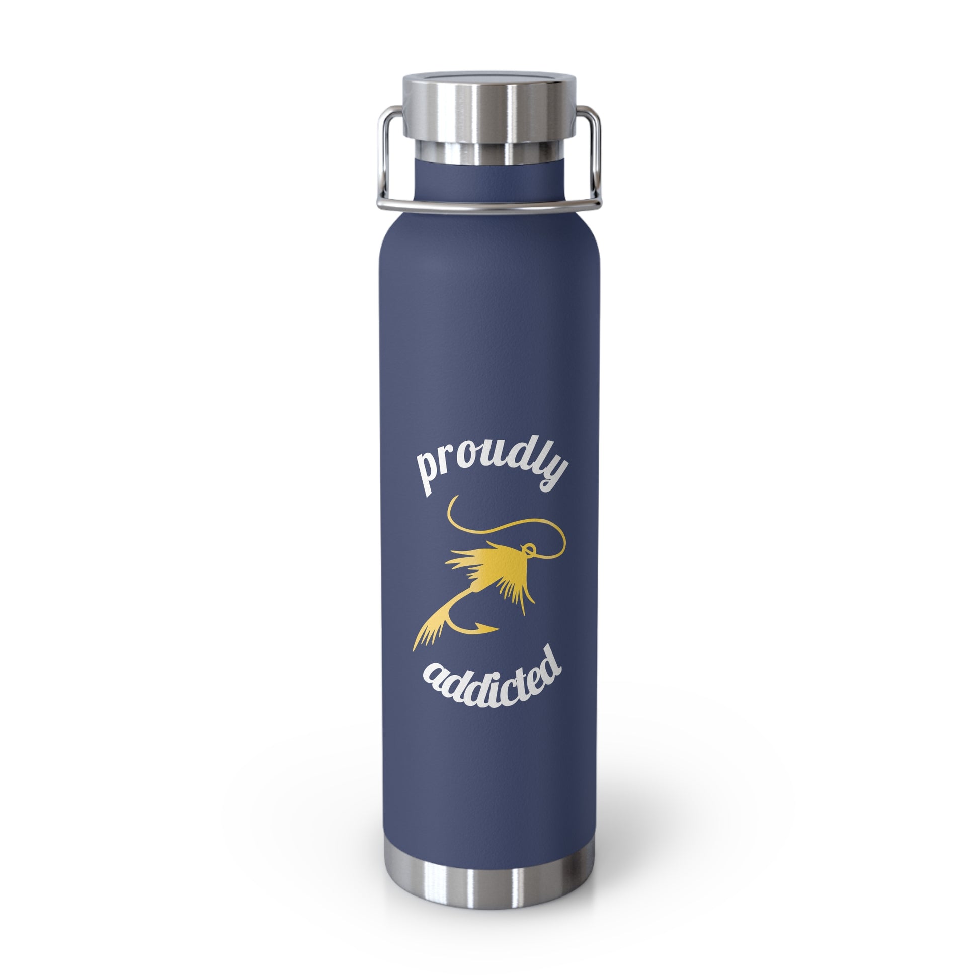 Fly - Copper Vacuum Insulated Bottle, 22oz - Proudly Addicted