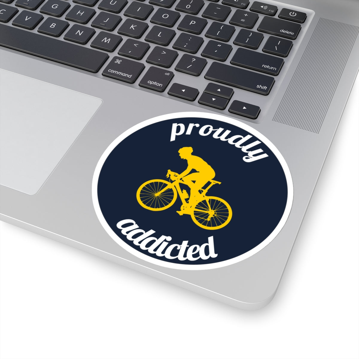 Road Biking - 3.5" Kiss-Cut Sticker