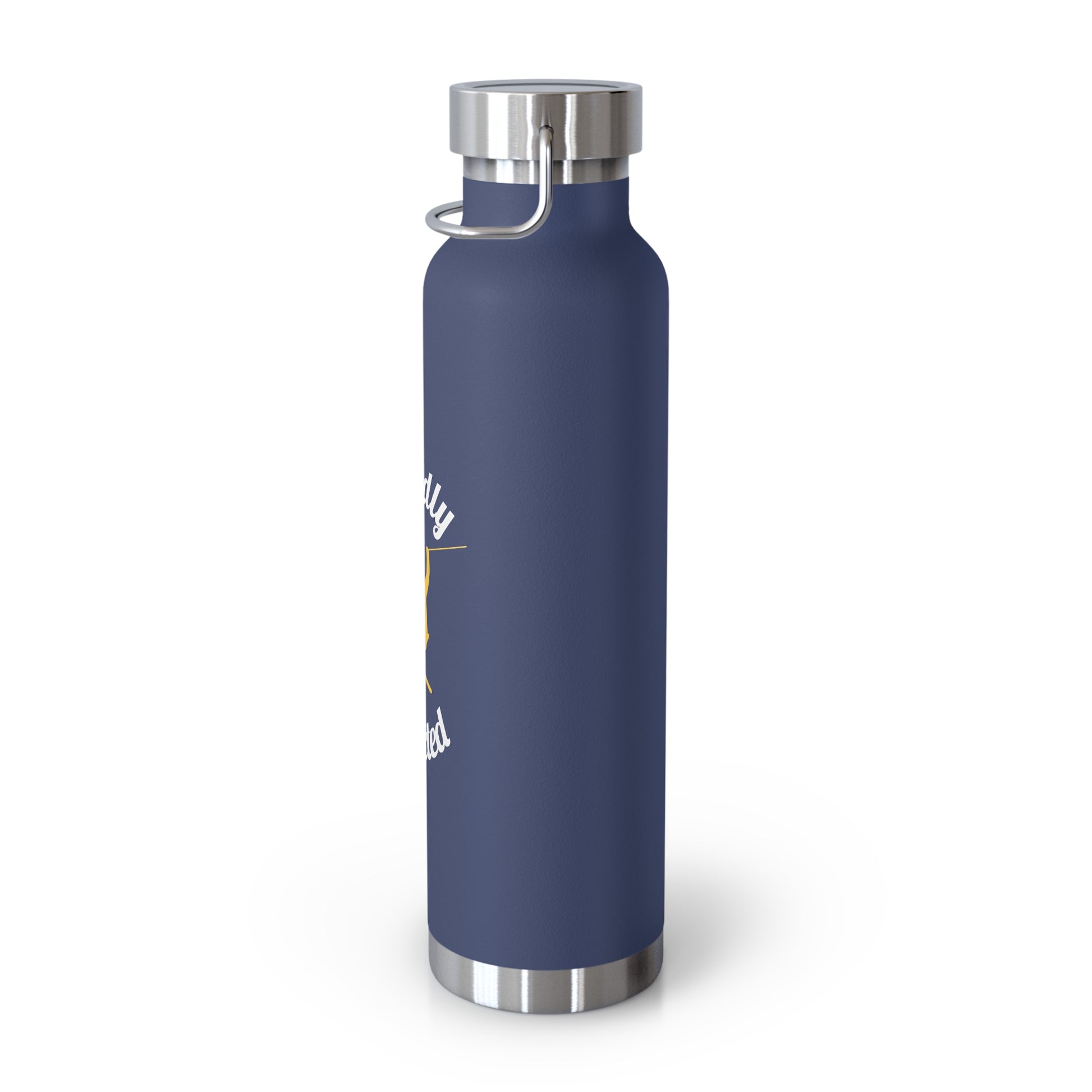 Styling Skier - Copper Vacuum Insulated Bottle, 22oz - Proudly Addicted