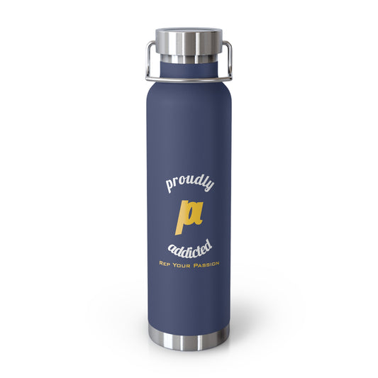 PA Logo - Copper Vacuum Insulated Bottle, 22oz